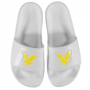 Lyle and Scott Eagle Sliders - White 622