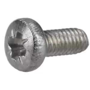 R-TECH 337087 Pozi Pan Head A2 Stainless Steel Screws M2.5 6mm - P...