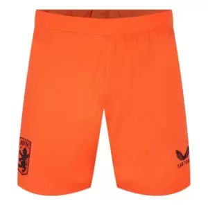 Castore Villa Away Goal Keeper Shorts - Orange