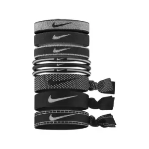 Nike Mixed Ponytail Reflective 9PK Black