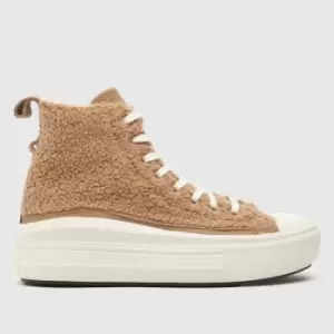 Converse Tan All Star Move Cozy Trainers