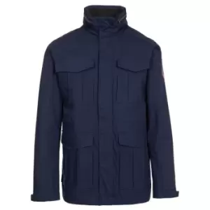 Trespass Mens Rainthan Waterproof Jacket (S) (Navy)