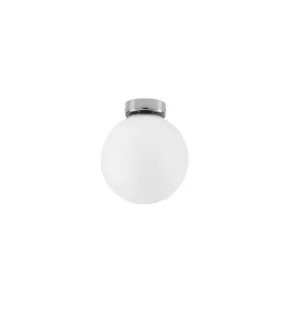 LAMPD Globe Ceiling Light White 15x17cm