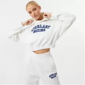 Everlast Cropped Hoody - White