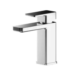 Nuie Windon Mini Basin Mixer With Push Button Waste - Chrome