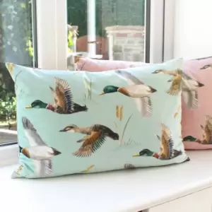 Evans Lichfield Country Duck Pond Polyester Filled Cushion Mint