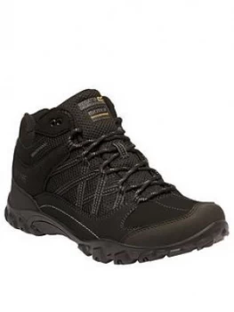 Regatta Edgepoint Mid, Black, Size 7, Men