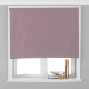 Twilight Thermal Blackout Roller Blind Mauve, Mauve / 122W x 162D