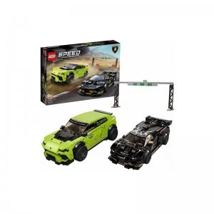 LEGO Speed Champions Lamborghini Urus ST-X and Lamborghini Hura