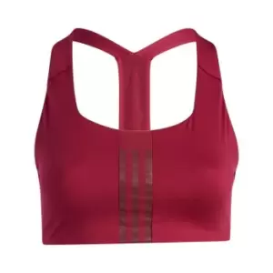 adidas Powerimpact Training Medium-Support Bra (Pl - Legacy Burgundy