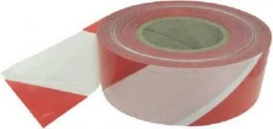 70mm x 500m Red/White Non Adh Tape