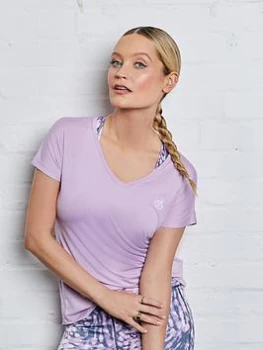 Dare 2b Laura Whitmore Vigilant T-Shirt - Lavender, Lavender, Size 16, Women