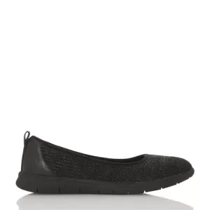 Dune Black 'E Eliza' Slip On Trainers - 3