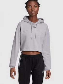 Adidas Originals R.Y.V Cropped Hoodie - Grey