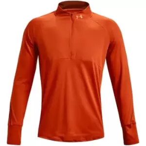 Under Armour Qualifier Run 2.0 half Zip Mens Top - Orange