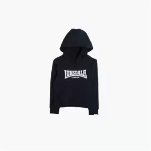 Lonsdale Essential Logo OTH Hoodie Juniors - Black