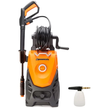 Yard Force - 150 Bar 2000W High-Pressure Washer with Accessories 440l/h EW U15 - orange