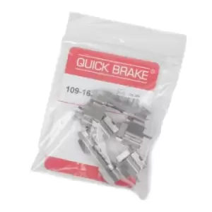 QUICK BRAKE Accessory Kit, disc brake pads 109-1631 TOYOTA,Yaris Schragheck (_P1_),Yaris Verso (_P2_),PRIUS Liftback (NHW20_),iQ (_J1_)