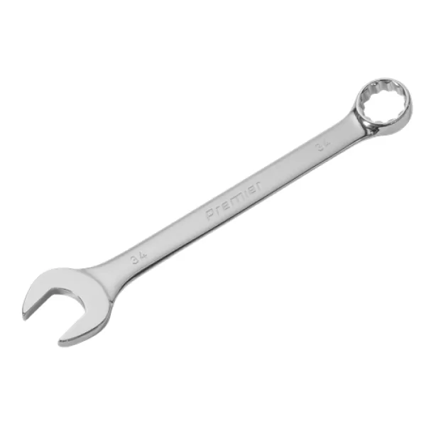 Genuine SEALEY AK632434 Combination Spanner Super Jumbo 34mm