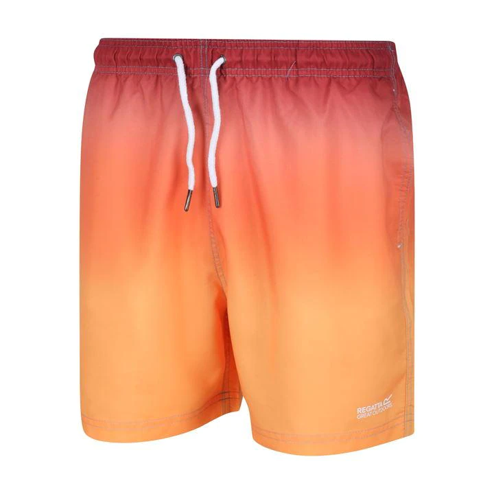 Regatta 'Loras' Quick Dry Lightweight Swim Shorts - S - orange