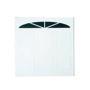 Wickes Bronte Glosswhite Framed Retractable Garage Door 2134 x 1981mm