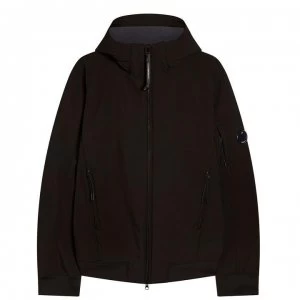 CP COMPANY Lens Softshell Jacket - Black 999