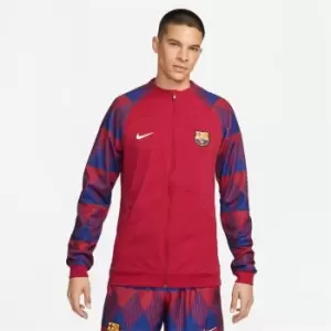 Nike Barcelona Anthem Jacket 2023 2024 Adults - Red