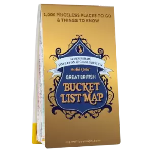 ST&G's Solid Gold Great British Bucket List Map