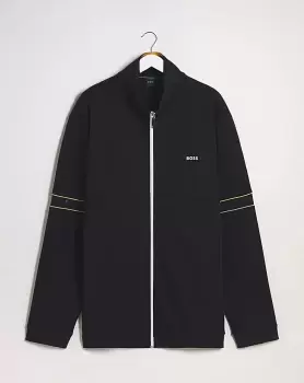 BOSS Black Zip Through Sweat Top