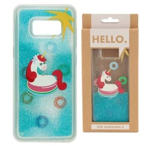 Tropical Vacation Vibes Unicorn Samsung 8 Phone Case