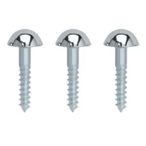 BQ Mirror Metal Mirror Screw Dia8mm L32mm Pack of 4