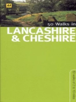 50 Walks in Lancashire and Cheshire by Jon Sparks Paperback