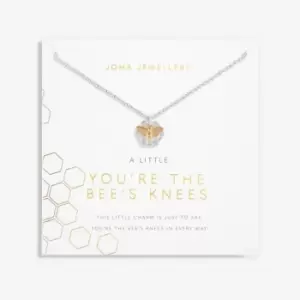 You'Re The Bees Knees Silver And Gold 46cm + 5cm Necklace 6106