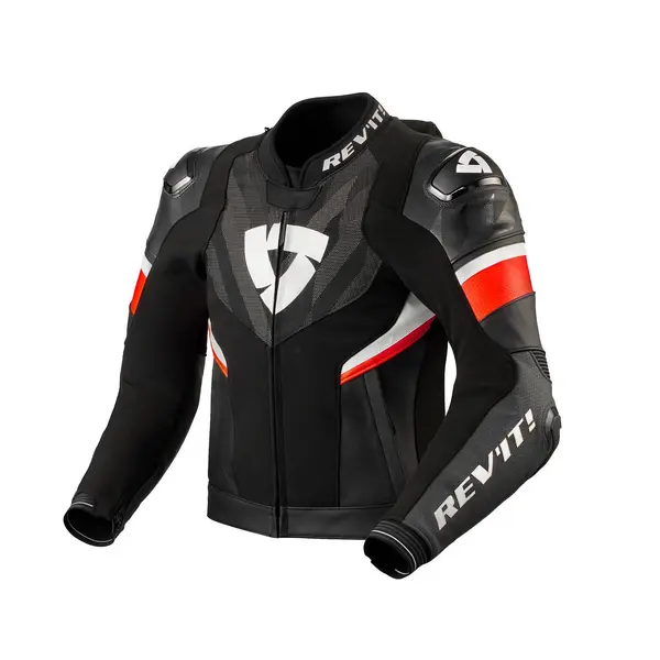 REV'IT! Hyperspeed 2 Pro Jacket Black Neon Red Size 56