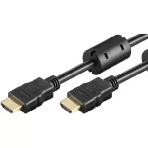 Goobay HDMI 2.0 Cable with Ethernet - Ferrite Core - 15m