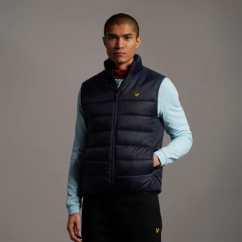 Mens Wadded Gilet - Dark Navy - L