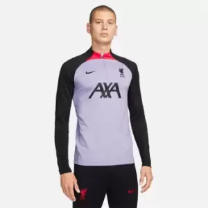 Nike Liverpool Away Drill Top 2022 2023 Adults - Purple