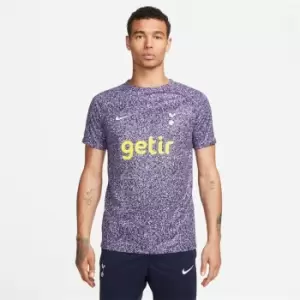 Nike Tottenham Hotspur Academy Pro Pre Match Shirt 2023 2024 Adults - Blue