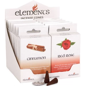 12 Packs of Elements Incense Cones Miixed Fragrances