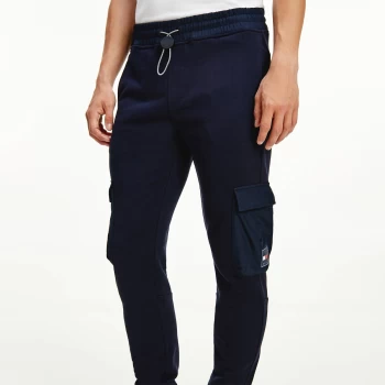 Tommy Hilfiger Mens Utility Mix Media Pants - Desert Sky - L