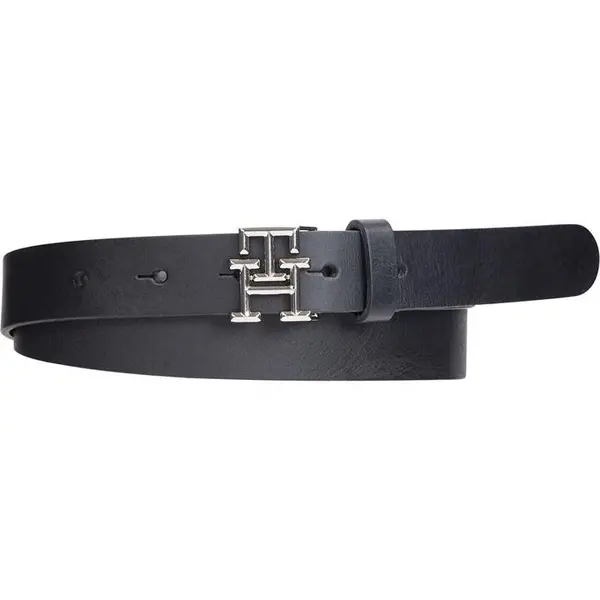 Tommy Hilfiger LOGO 2.5 Belt 90 Black 72382303090