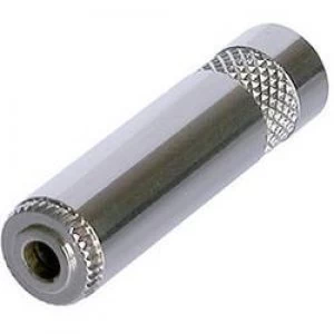 3.5mm audio jack Socket straight Number of pins 3 Stereo Silver Rean AV NYS240L