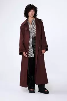 Gilda Maxi Trench Coat, Mustang / 10