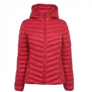 SoulCal Micro Bubble Jacket Ladies - Red