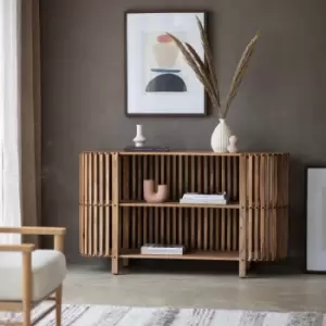 Crossland Grove Boss Slatted Console Table