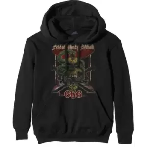 Black Sabbath - Bloody Sabbath 666 Mens Small Pullover Hoodie - Black