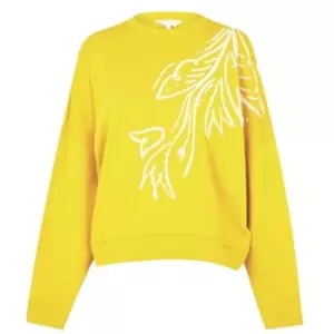 Ted Baker Vindiey Graphic Sweater Womens - Yellow