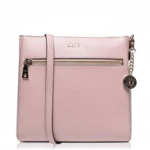 DKNY Top Zip Pocket Cross Body Bag - Dune DUN