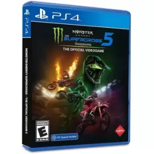 Monster Energy Supercross 5 PS4 Game