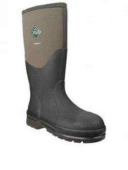 Muck Boots Chore Classic Steel Welly - Moss, Moss, Size 7, Men